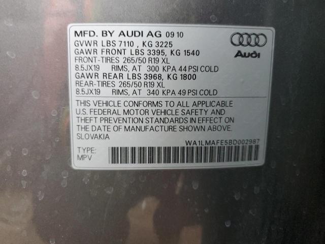 Photo 11 VIN: WA1LMAFE5BD002987 - AUDI Q7 