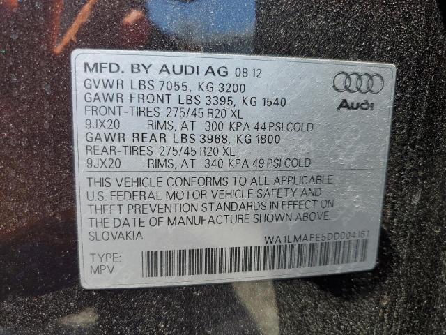 Photo 13 VIN: WA1LMAFE5DD004161 - AUDI Q7 PREMIUM 