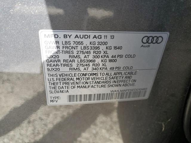 Photo 12 VIN: WA1LMAFE5ED010463 - AUDI Q7 PREMIUM 