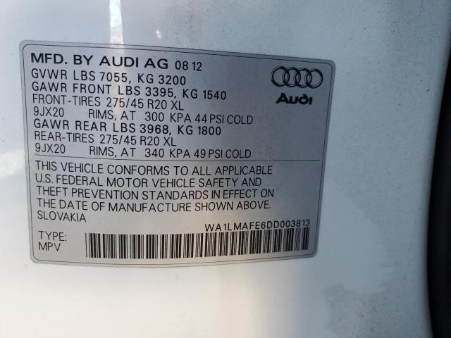 Photo 12 VIN: WA1LMAFE6DD003813 - AUDI Q7 PREMIUM 