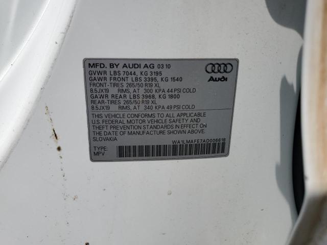 Photo 12 VIN: WA1LMAFE7AD006618 - AUDI Q7 