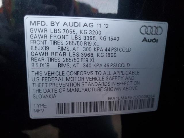 Photo 12 VIN: WA1LMAFE7DD009264 - AUDI Q7 PREMIUM 