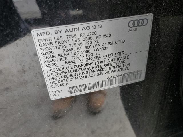 Photo 12 VIN: WA1LMAFE7ED007869 - AUDI Q7 PREMIUM 