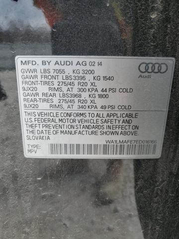 Photo 13 VIN: WA1LMAFE7ED016166 - AUDI Q7 