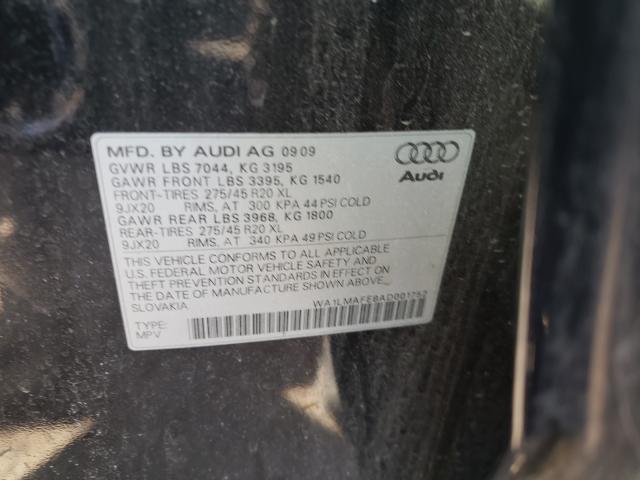 Photo 9 VIN: WA1LMAFE8AD001752 - AUDI Q7 PREMIUM 