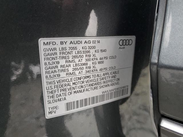 Photo 11 VIN: WA1LMAFE9ED016878 - AUDI Q7 