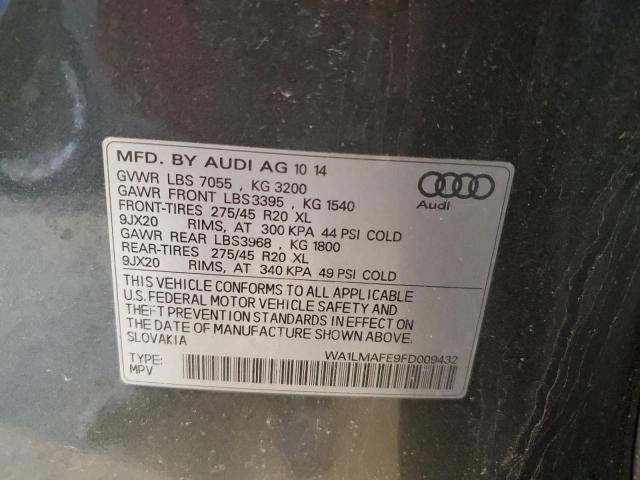 Photo 13 VIN: WA1LMAFE9FD009432 - AUDI Q7 