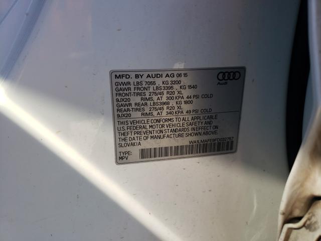 Photo 9 VIN: WA1LMAFE9FD032757 - AUDI Q7 