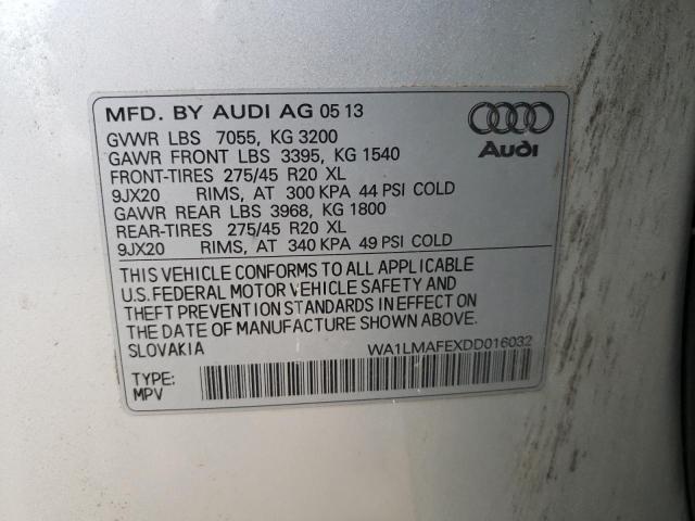 Photo 12 VIN: WA1LMAFEXDD016032 - AUDI Q7 