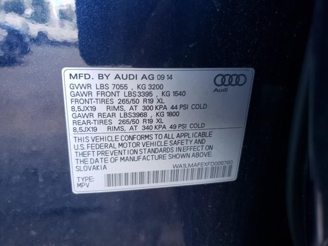 Photo 9 VIN: WA1LMAFEXFD008760 - AUDI Q7 