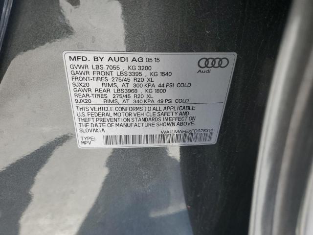 Photo 12 VIN: WA1LMAFEXFD028314 - AUDI Q7 TDI PRE 