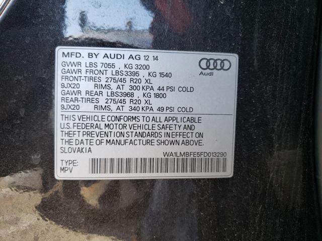 Photo 9 VIN: WA1LMBFE5FD013290 - AUDI Q7 