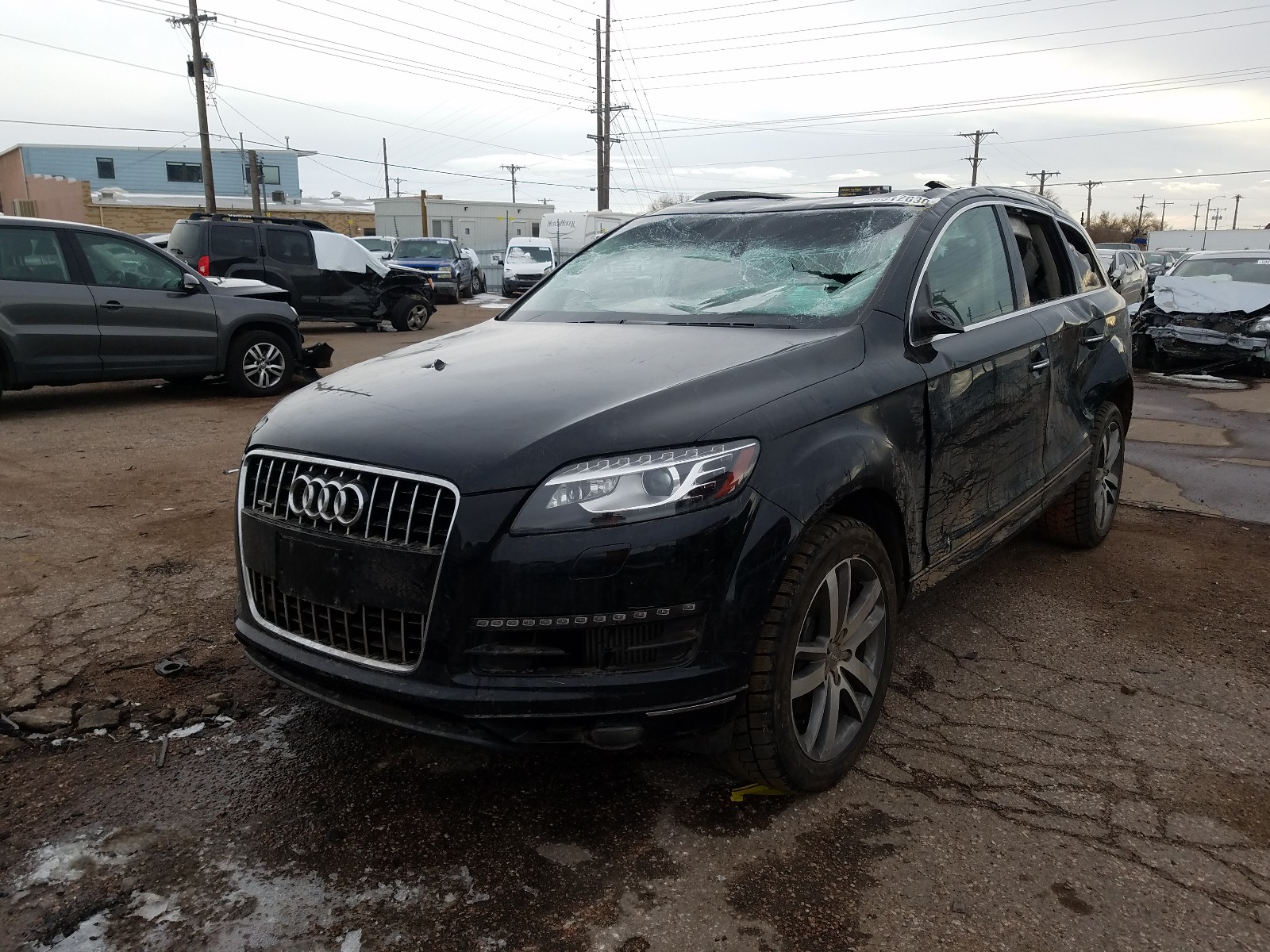 Photo 1 VIN: WA1LMBFE9ED006907 - AUDI Q7 