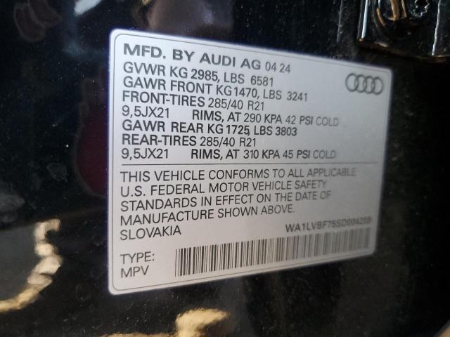 Photo 12 VIN: WA1LVBF75SD004209 - AUDI Q7 PREMIUM 