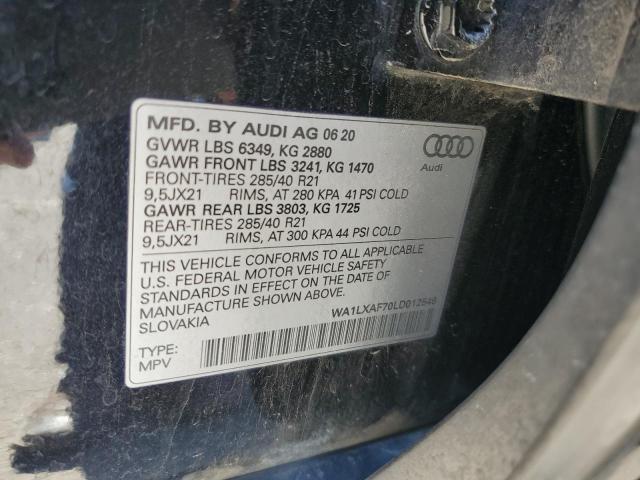 Photo 13 VIN: WA1LXAF70LD012546 - AUDI Q7 PREMIUM 