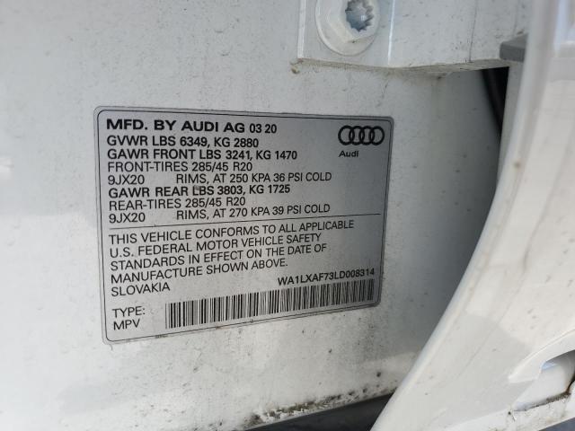 Photo 13 VIN: WA1LXAF73LD008314 - AUDI Q7 PREMIUM 