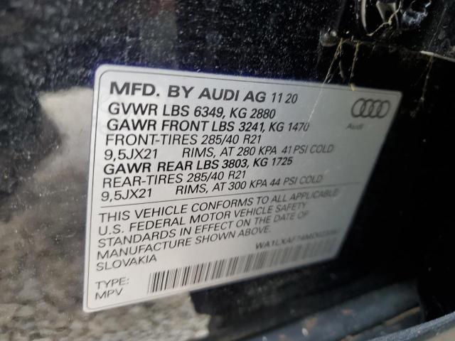 Photo 9 VIN: WA1LXAF74MD023387 - AUDI Q7 PREMIUM 