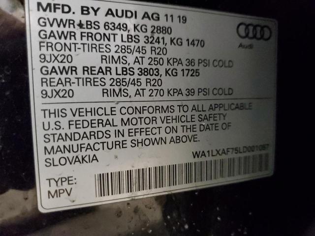 Photo 13 VIN: WA1LXAF75LD001087 - AUDI Q7 