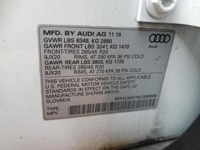 Photo 13 VIN: WA1LXAF76LD000580 - AUDI Q7 PREMIUM 