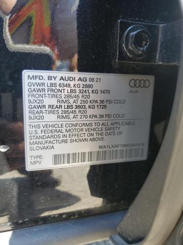 Photo 12 VIN: WA1LXAF79MD041416 - AUDI Q7 