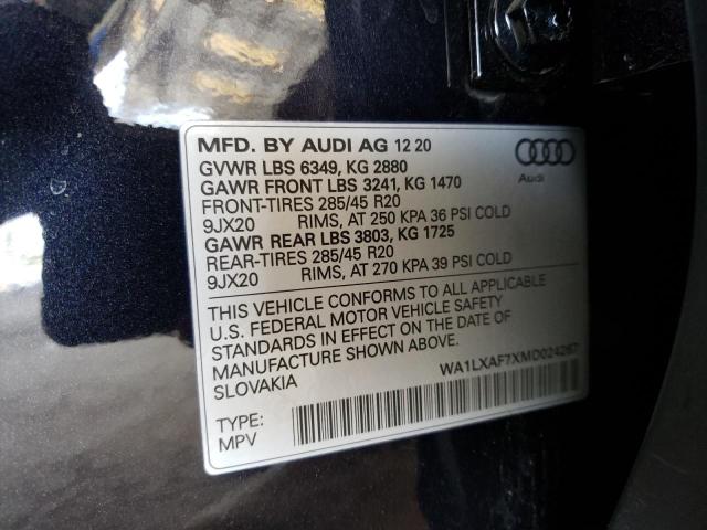 Photo 9 VIN: WA1LXAF7XMD024267 - AUDI Q7 