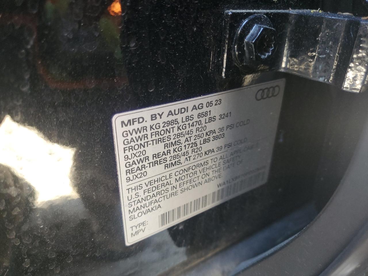 Photo 10 VIN: WA1LXBF70PD025485 - AUDI Q7 