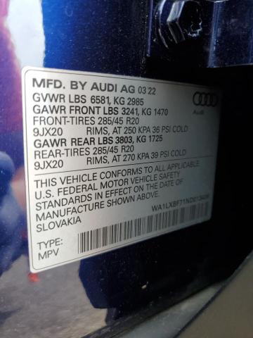 Photo 13 VIN: WA1LXBF71ND013438 - AUDI Q7 