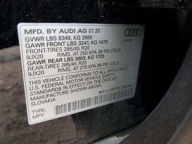 Photo 9 VIN: WA1LXBF72LD004681 - AUDI Q7 PREMIUM 