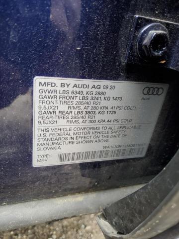 Photo 13 VIN: WA1LXBF72MD013057 - AUDI Q7 PREMIUM 