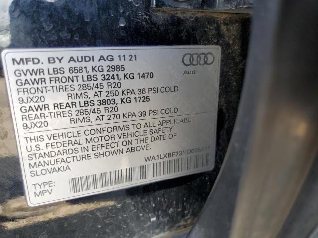 Photo 12 VIN: WA1LXBF73ND005471 - AUDI Q7 PREMIUM 