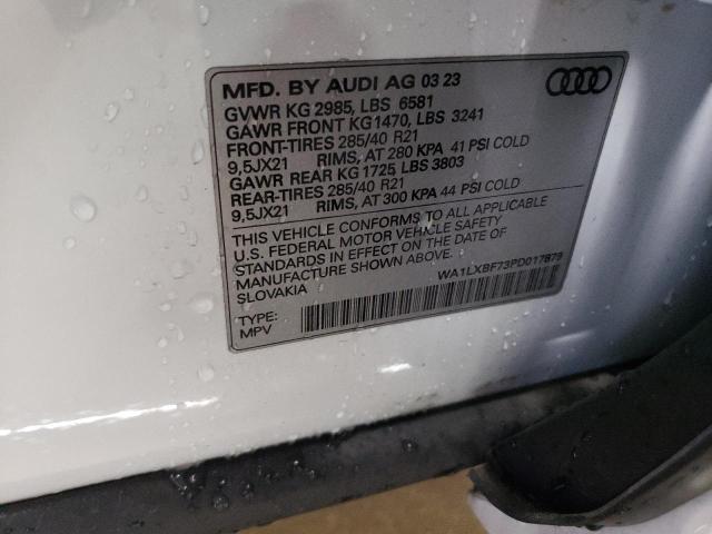 Photo 12 VIN: WA1LXBF73PD017879 - AUDI Q7 PREMIUM 