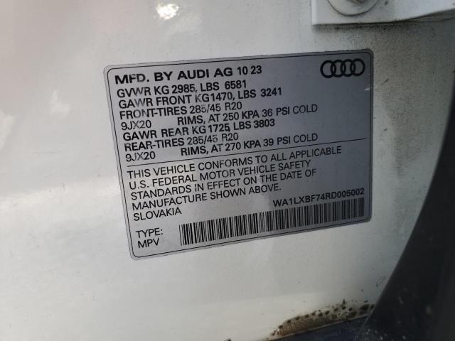 Photo 13 VIN: WA1LXBF74RD005002 - AUDI Q7 PREMIUM 