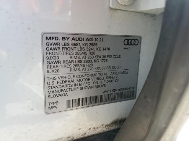 Photo 12 VIN: WA1LXBF76ND004122 - AUDI Q7 PREMIUM 