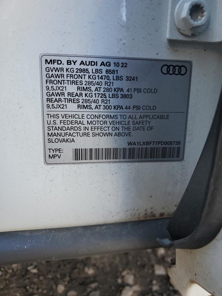 Photo 12 VIN: WA1LXBF77PD005735 - AUDI Q7 