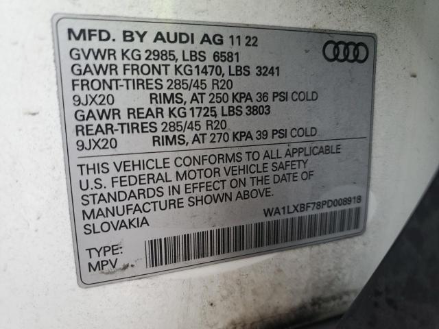 Photo 11 VIN: WA1LXBF78PD008918 - AUDI Q7 