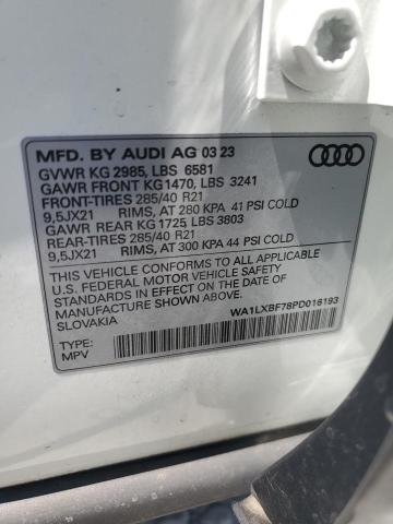 Photo 12 VIN: WA1LXBF78PD016193 - AUDI Q7 PREMIUM 