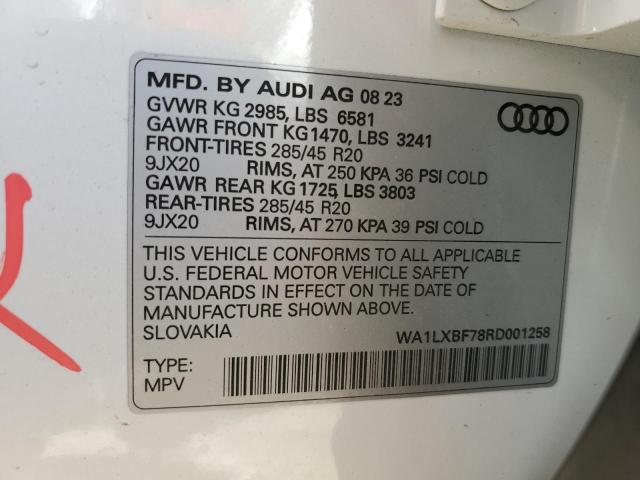 Photo 13 VIN: WA1LXBF78RD001258 - AUDI Q7 