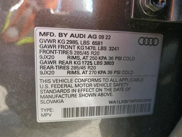 Photo 12 VIN: WA1LXBF79PD002805 - AUDI Q7 PREMIUM 