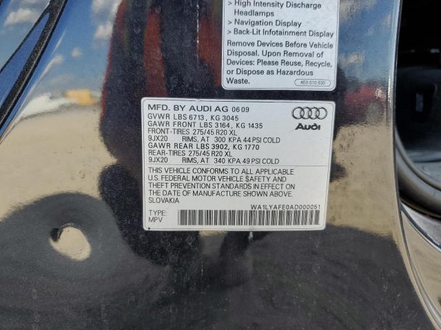 Photo 13 VIN: WA1LYAFE0AD000051 - AUDI Q7 PREMIUM 