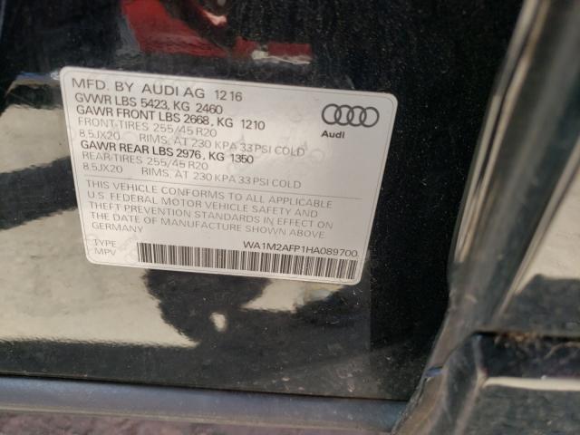 Photo 9 VIN: WA1M2AFP1HA089700 - AUDI Q5 