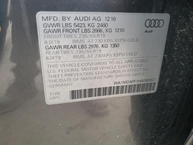 Photo 12 VIN: WA1M2AFP1HA090927 - AUDI Q5 