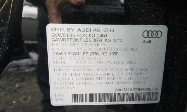 Photo 9 VIN: WA1M2AFP3HA030776 - AUDI Q5 