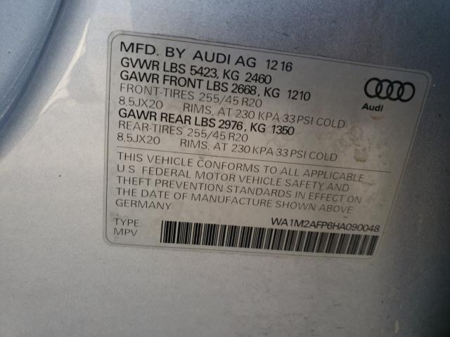 Photo 9 VIN: WA1M2AFP6HA090048 - AUDI Q5 