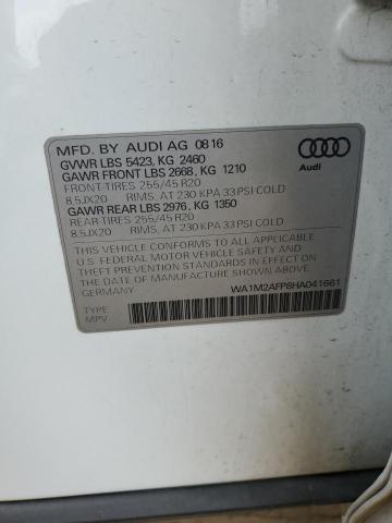 Photo 12 VIN: WA1M2AFP8HA041661 - AUDI Q5 PREMIUM 