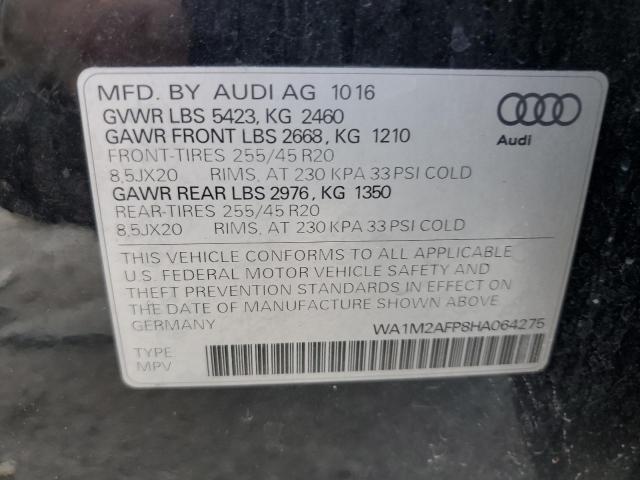 Photo 12 VIN: WA1M2AFP8HA064275 - AUDI Q5 