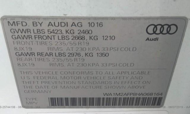 Photo 8 VIN: WA1M2AFP8HA068164 - AUDI Q5 