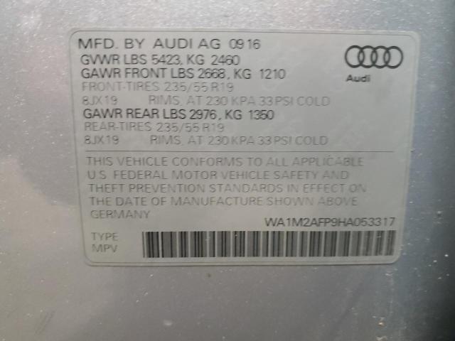 Photo 12 VIN: WA1M2AFP9HA053317 - AUDI Q5 