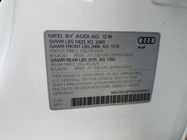 Photo 11 VIN: WA1M2AFP9HA088990 - AUDI Q5 