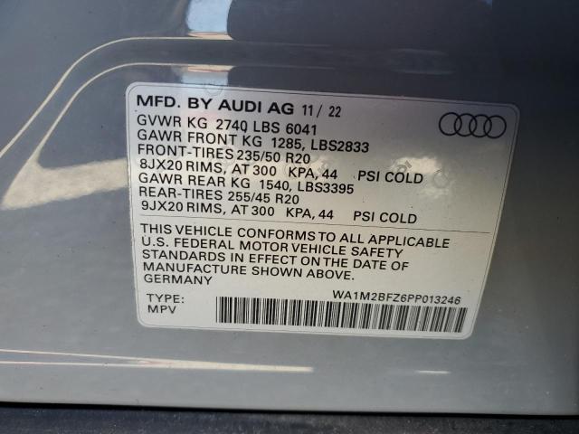 Photo 12 VIN: WA1M2BFZ6PP013246 - AUDI Q4 E-TRON 