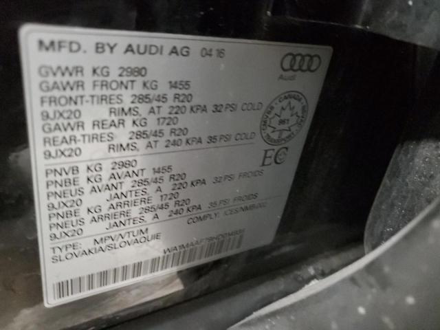 Photo 12 VIN: WA1MAAF79HD014938 - AUDI Q7 